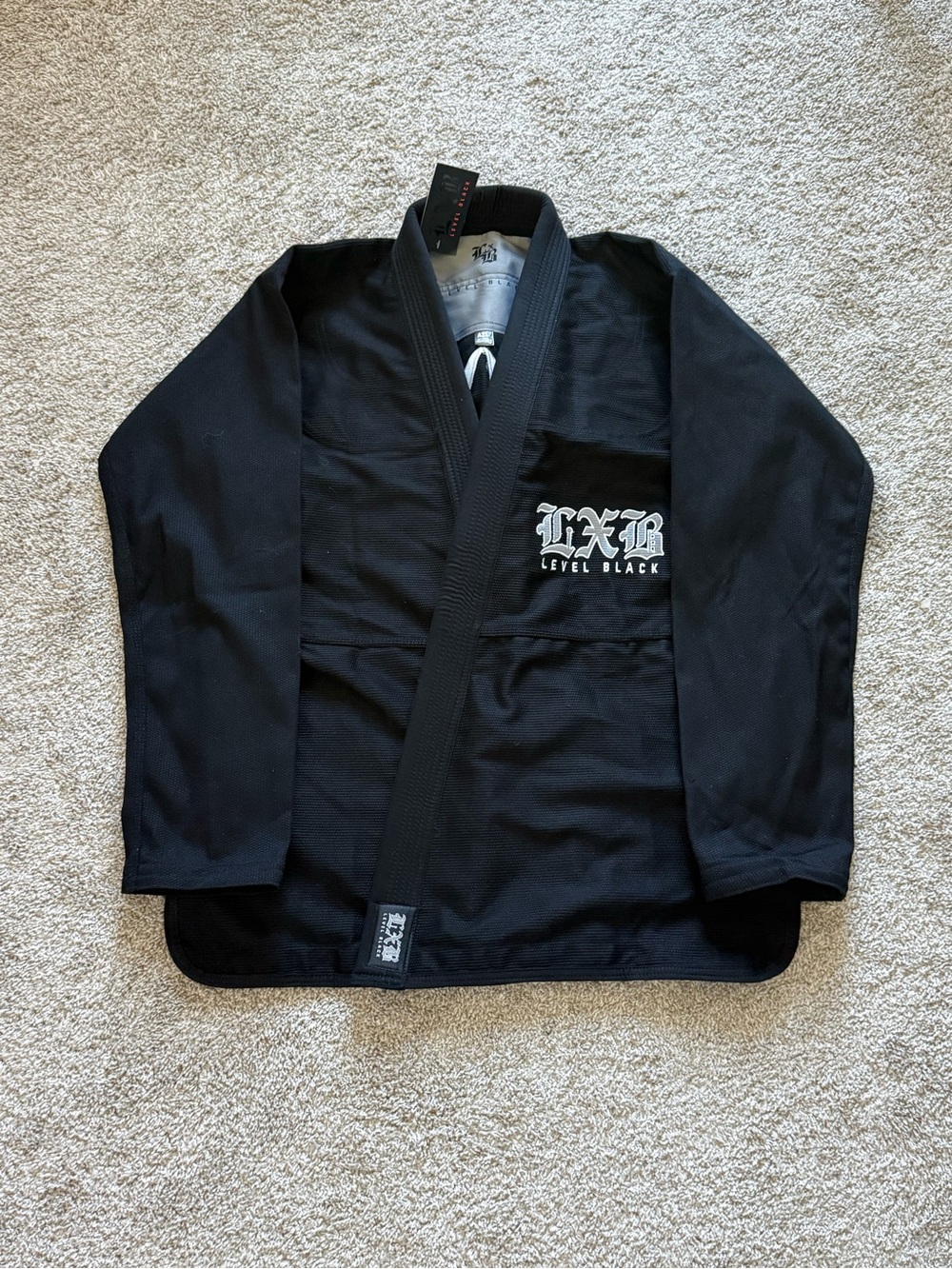 Level Black LXB Steel Gray Black Kimono (A2L Top/A1L Pants)